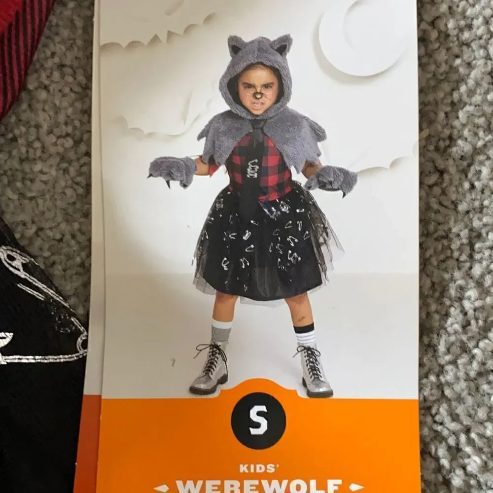 Girls Halloween Costume Dress Size S (4-6X) NWT